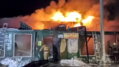 A fire in Russia kills 20 people in a nursing home - Al-Hiwar Al-Jazaery