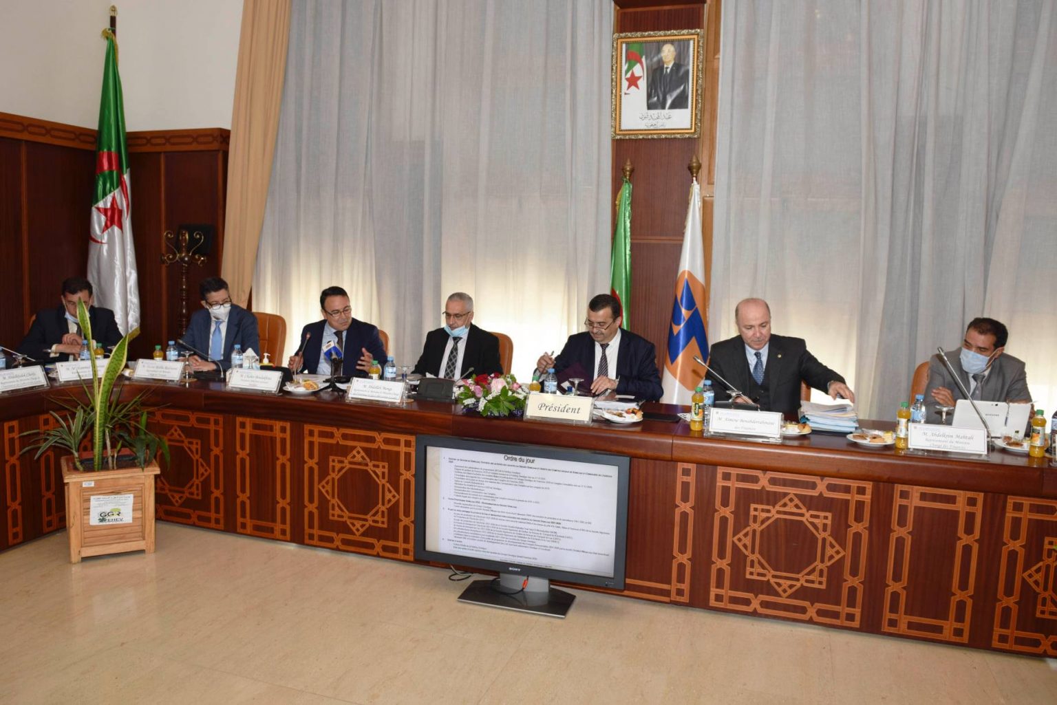 Arkab chairs the Ordinary General Assembly of the Sonelgaz Complex - Al-Hiwar Algeria