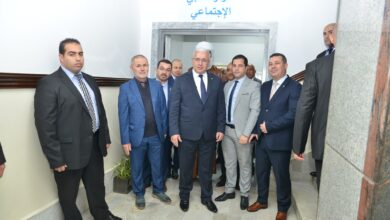 Boghali supervises the inauguration of the new headquarters of the Social Medical Center - Al-Hiwar Al-Jazairia