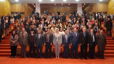 In pictures.. A solidarity stand on the occasion of the International Day of Solidarity with the Palestinian People - Al-Hiwar Algeria