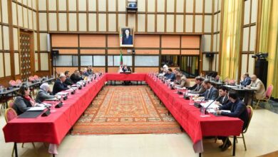 In pictures.. Boghali meets officials of a number of administrative departments in the National People's Assembly - Al-Hiwar Algeria