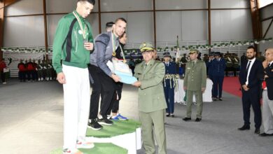 In pictures... The conclusion of the activities of the National Karate-do Championship at the Regional Complex for Military Sports in Blida - Al-Hiwar Al-Jazairia