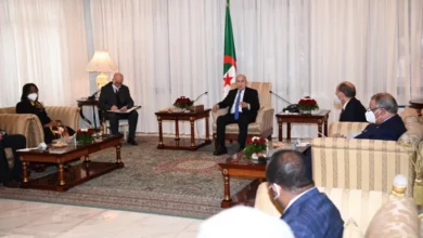 The President of the Republic receives the delegations participating in the International Forum of the Constitutional Court - the Algerian Dialogue