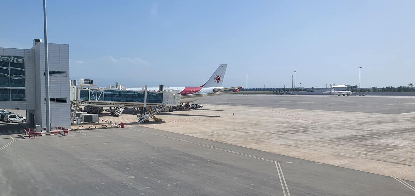 The first direct international flight took off from Djanet Airport - Al-Hawar, Algeria