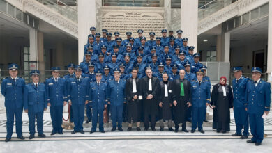 In pictures.. 146 judicial police officers take the legal oath - Al-Hiwar Al-Jazairia