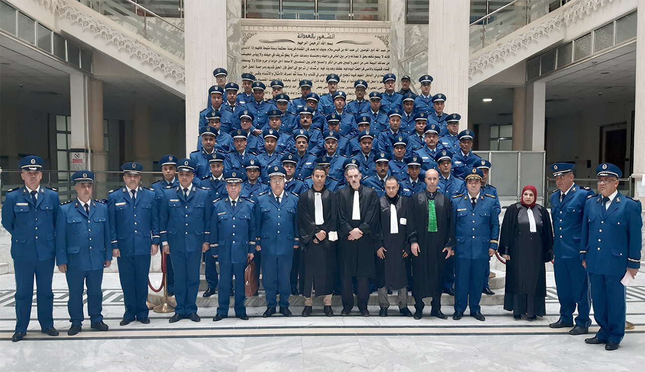 In pictures.. 146 judicial police officers take the legal oath - Al-Hiwar Al-Jazairia