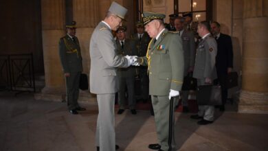 In pictures.. Lieutenant General Al-Said Chanegriha continued his official visit to France - Al-Hiwar Al-Jazairia