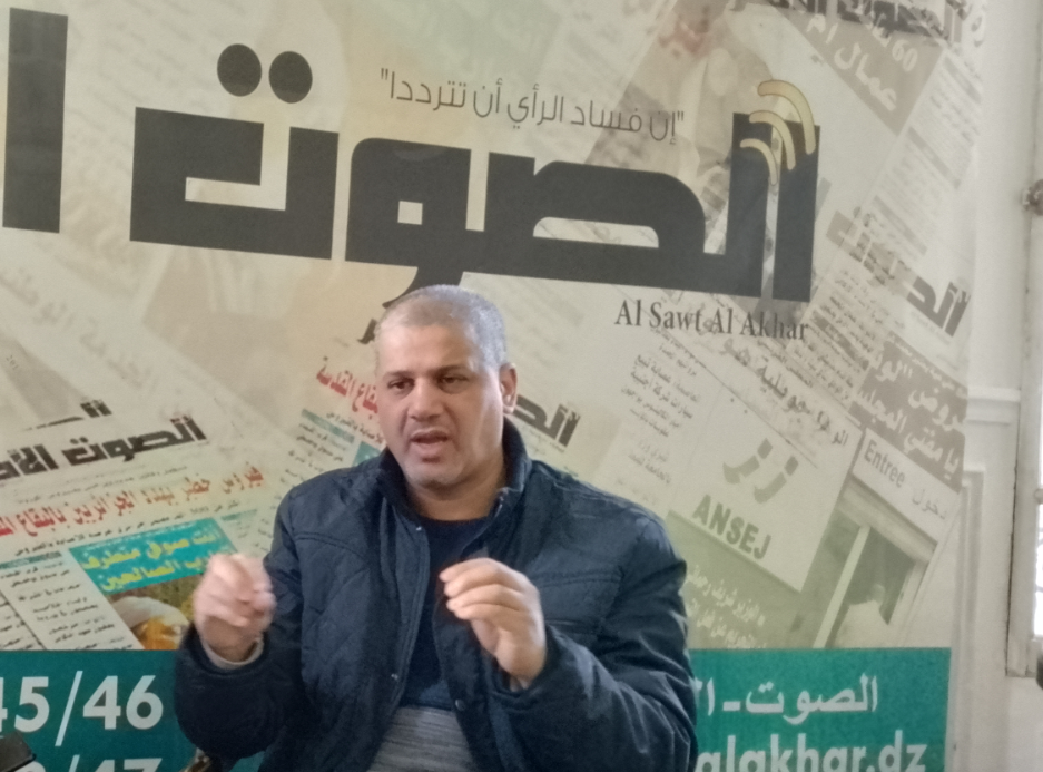 Poet Abdelali Mezghish: Members of the Algerian Writers' Union let us down!!!  Algerian Dialogue