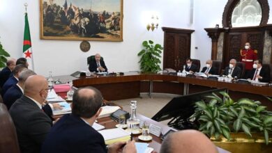 President Tebboune chairs a meeting of the Council of Ministers - Al-Hiwar Al-Jazairia