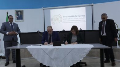 Signing a framework agreement between the National Observatory of Civil Society and the Algerian Ministry of Culture and Arts - Al-Hiwar