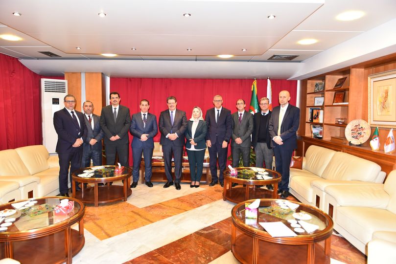 The Secretary General of the Gas Exporting Countries Forum on a visit to Sonatrach - Al-Hiwar Algeria