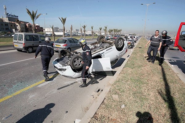 Two people died and two injured in a traffic accident in Hamadna, Relizane - Al-Hiwar Algeria