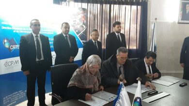 Arkab supervises the signing ceremonies of two cooperation agreements with the Scientific Research Sector - Al-Hiwar Algeria