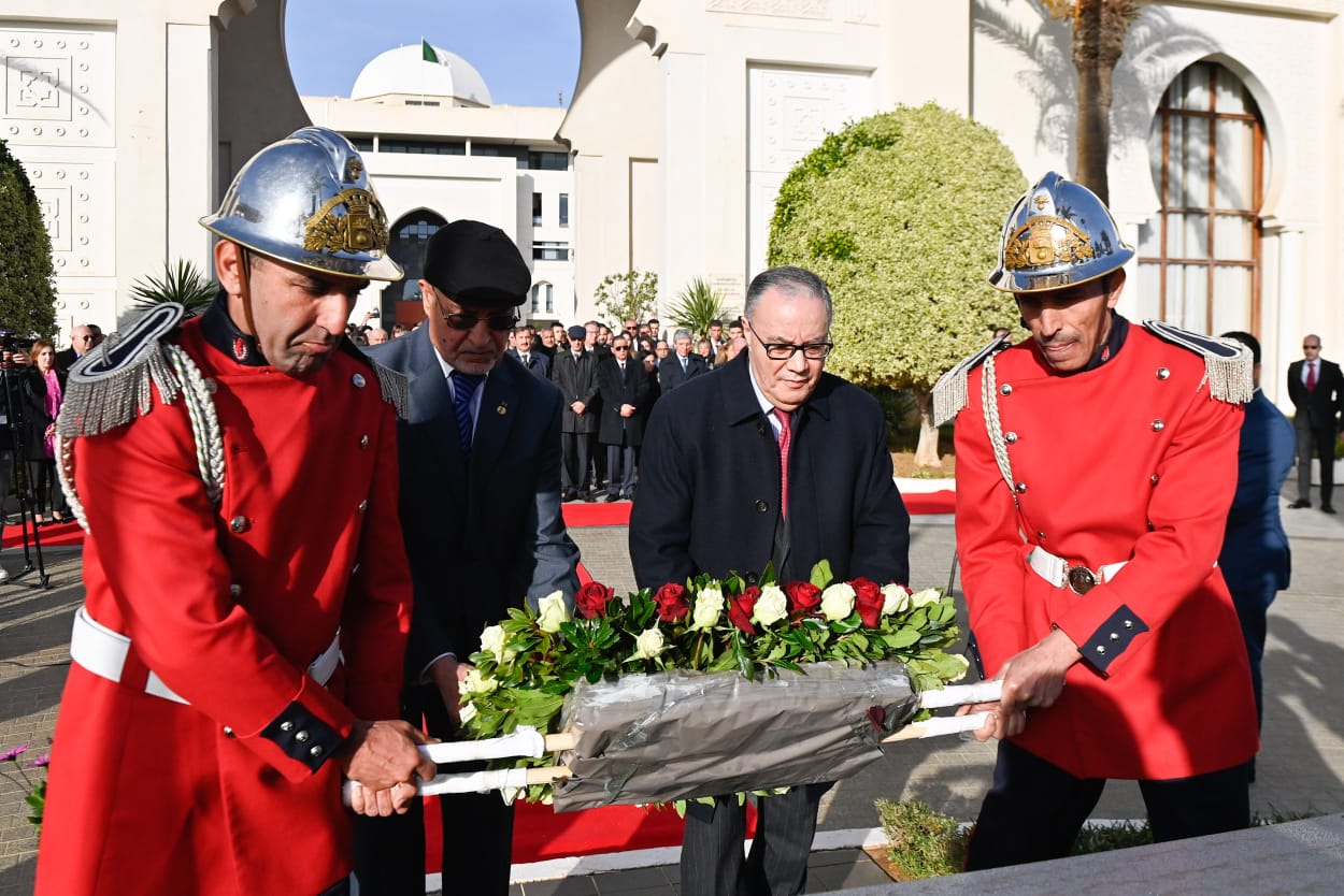 Pictures.. The Ministry of Foreign Affairs commemorates Martyr's Day - Al-Hiwar Al-Jazairia