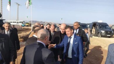 Pictures.. The information mission of the Economic Affairs Committee resumes its work in the Algerian state of Relizane - Al-Hiwar