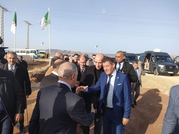 Pictures.. The information mission of the Economic Affairs Committee resumes its work in the Algerian state of Relizane - Al-Hiwar