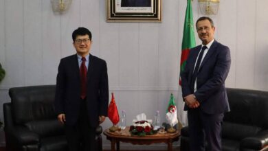 Rakhrokh receives the Chinese ambassador to Algeria - Al-Hiwar Al-Jazaeryia