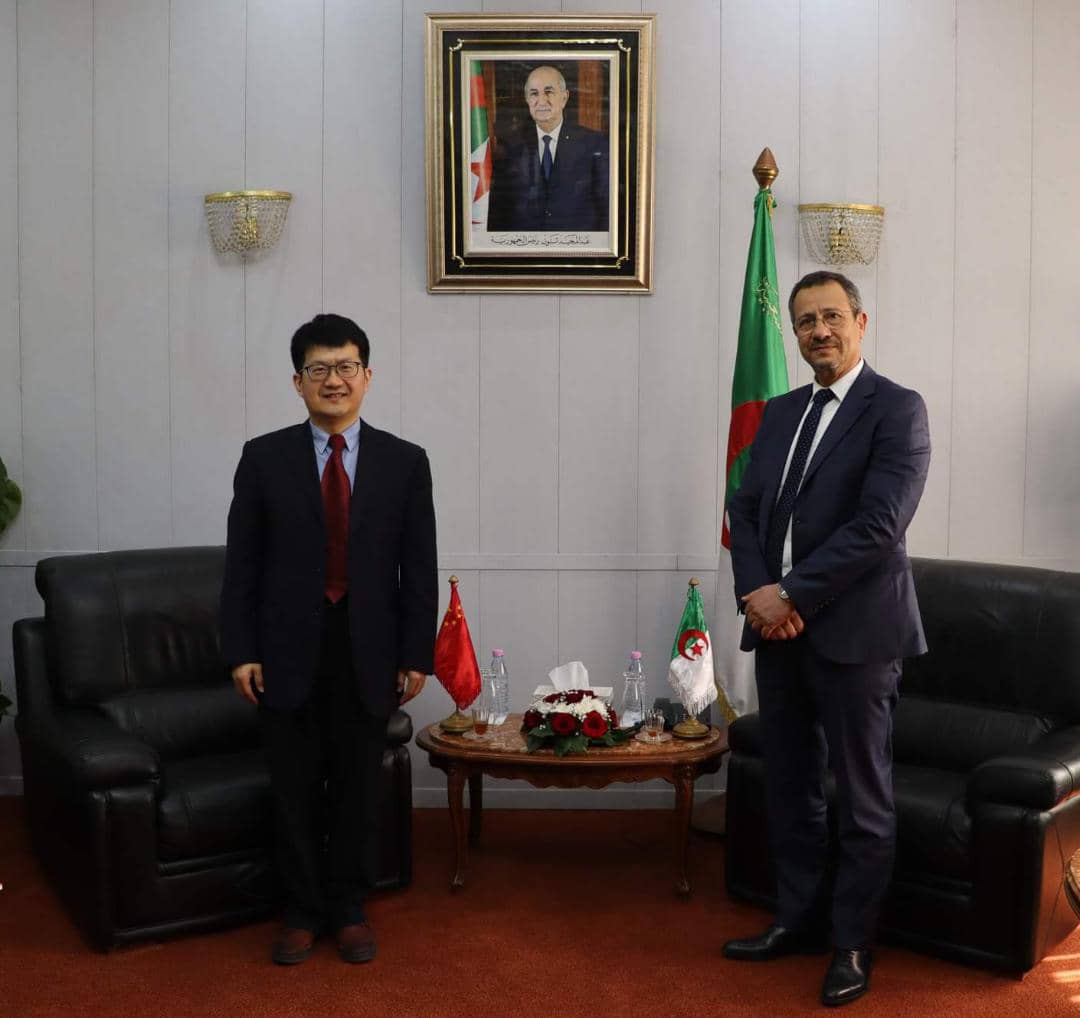 Rakhrokh receives the Chinese ambassador to Algeria - Al-Hiwar Al-Jazaeryia