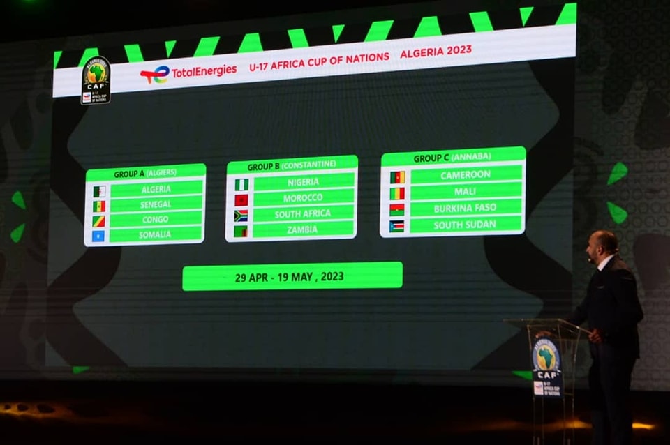 The African Cup for under 17 years.. The Algerian national team is in the first group - Al-Hiwar Al-Jazairia