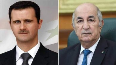 The Syrian President thanks President Tebboune for Algeria's noble stances and solidarity with the earthquake victims - Al-Hiwar Al-Jazaeryia