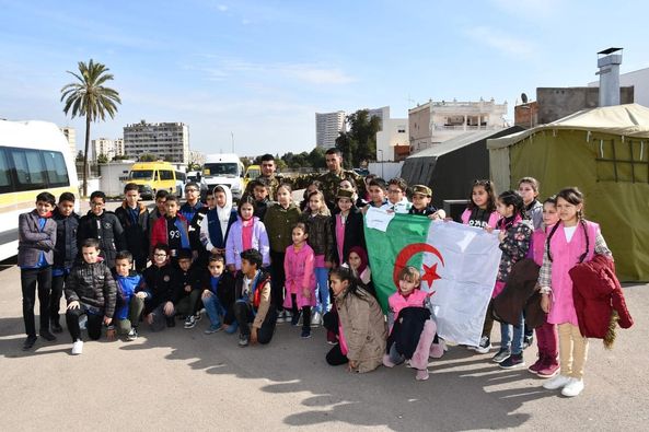 With pictures.. the conclusion of the media days about the Higher School of Military Administration in Oran - Al-Hiwar Algeria