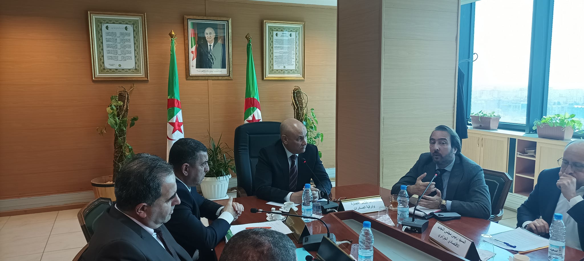 A coordination meeting to ensure the supply of various types of dry grains during the month of Ramadan - Al-Hiwar Algeria