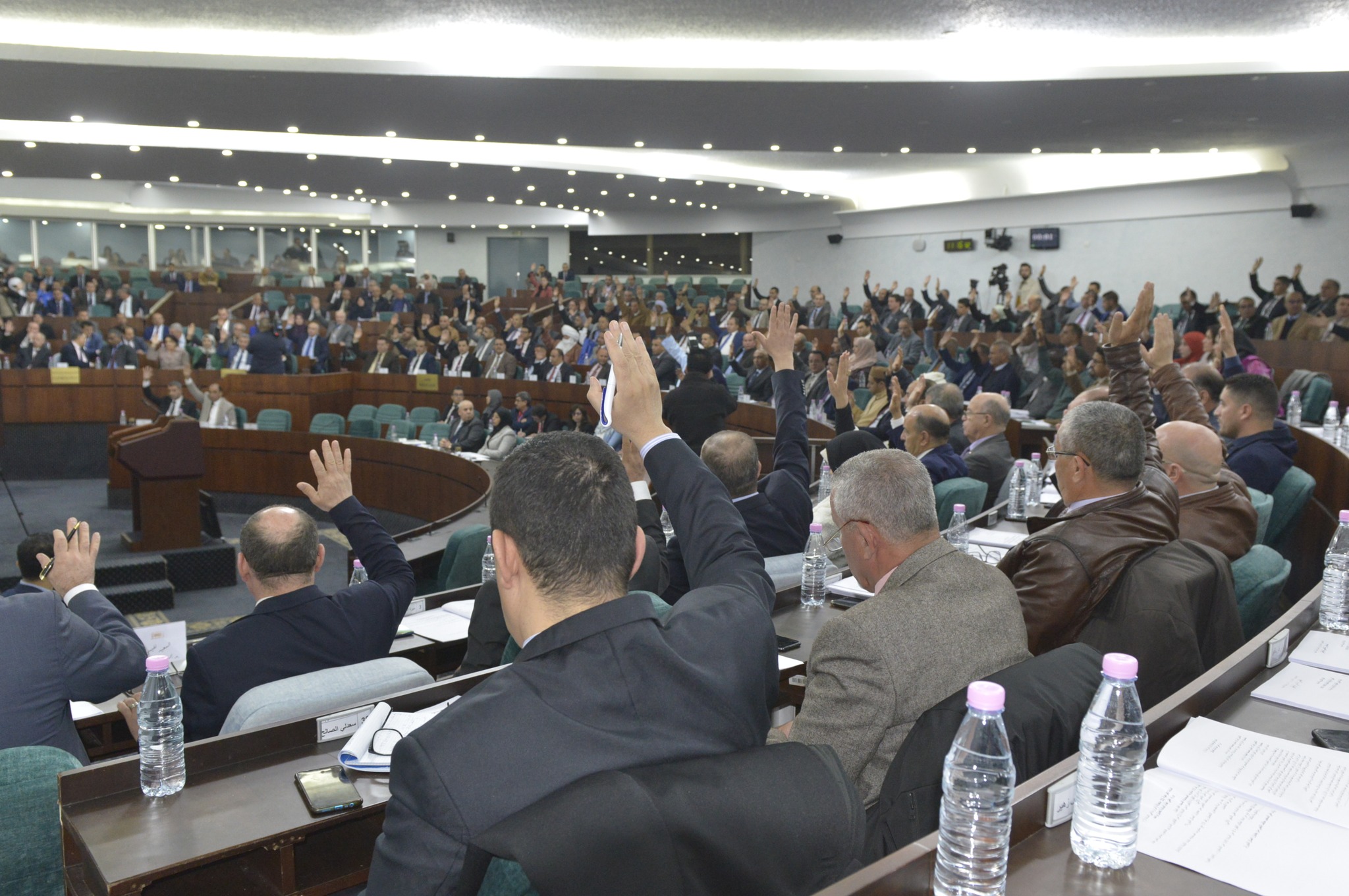 Approval of the budget settlement bill for the year 2020 - Al-Hiwar Al-Jazaeryia