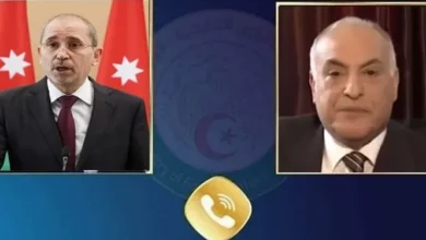 Ataf receives a phone call from the Jordanian Foreign Minister - Al-Hiwar Al-Jazairia