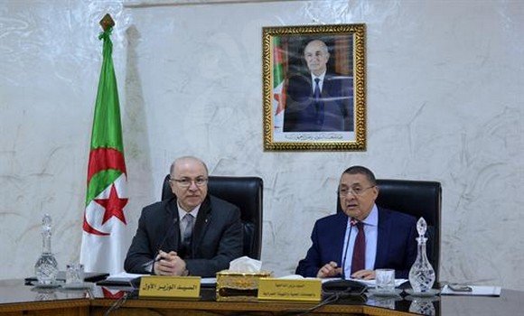 Ben Abdelrahman supervises a coordination meeting of the governors of the Republic - Al-Hiwar Algeria