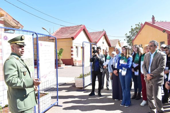 In pictures.. Open doors about the Higher School of Military Administration in Oran - Al-Hiwar Algeria