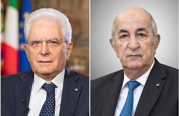 President Tebboune is having a phone call with his Italian counterpart - Al-Hiwar Al-Jazairia