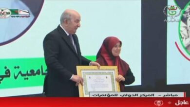 President Tebboune supervises the honoring of pioneering women in many fields - Al-Hiwar Al-Jazaeryia