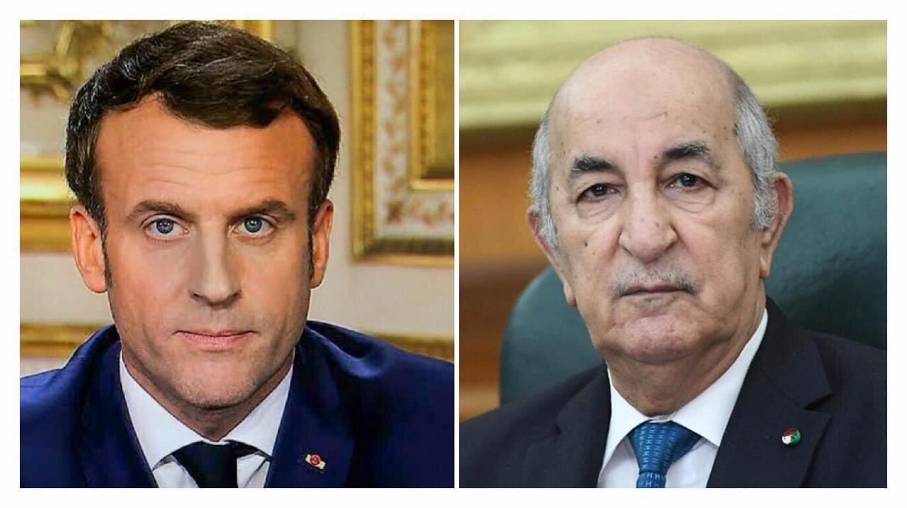 President Tebboune talks by phone with the French President - Al-Hiwar Al-Jazairia