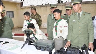 The Applied School of the Reconnaissance Corps organizes media days - Al-Hiwar Al-Jazaeryia