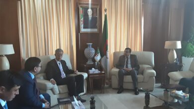 Arkab receives the Vice President of the Chinese National Chemical Engineering Co., Ltd. "CNCEC" - Al-Hiwar Algeria