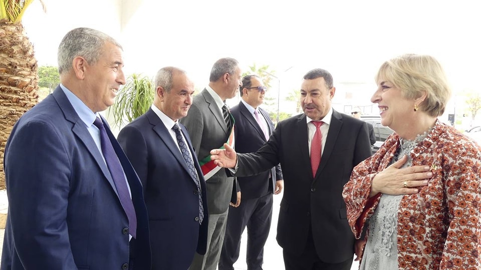 Aubin stresses the importance of strengthening cooperation and partnership between Algeria and the United States in the field of teaching Algerian English - dialogue