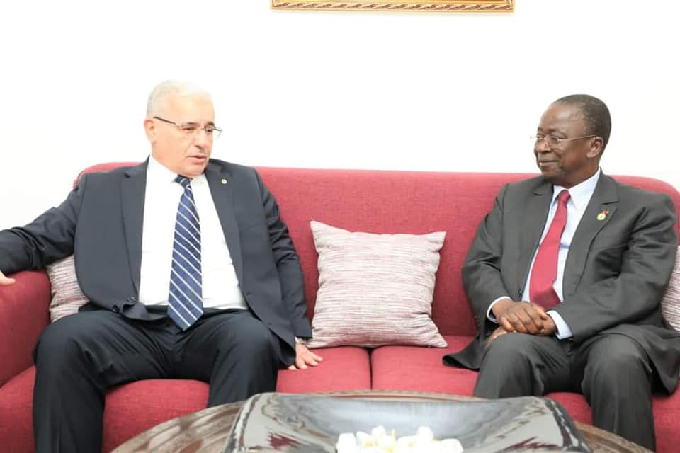 Council Speaker Ibrahim Bogali is received by the President of the Ivorian National Assembly - Al-Hiwar Al-Jazairia