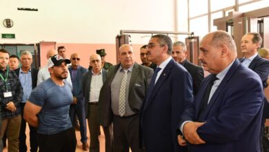 Hokkar is on a working visit and inspects the production units of the Sonatrach Zerzaytin complex in the Illizi basin - Al-Hiwar Al-Jazairia