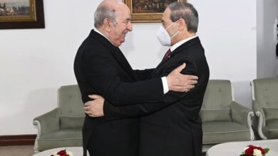 In pictures.. President Tebboune receives the Minister of Foreign Affairs of the Syrian Arab Republic - Al-Hiwar Algeria