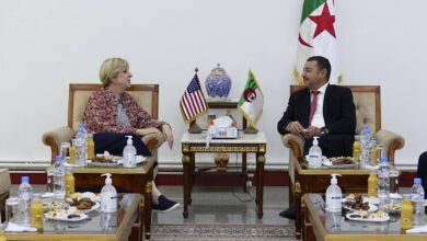 Pictures.. The Wali of Oran receives the Ambassador of the United States of America - Al-Hiwar Algeria