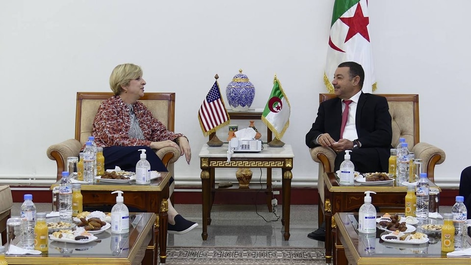 Pictures.. The Wali of Oran receives the Ambassador of the United States of America - Al-Hiwar Algeria