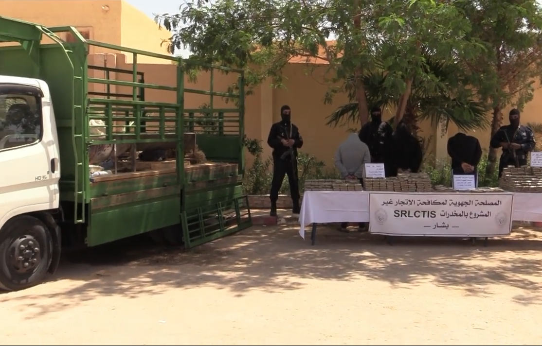 Reservation of two quintals of Moroccan kif in Bechar - Al-Hiwar Al-Jazaeryia