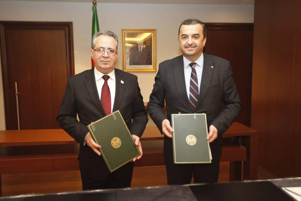 Signing the minutes of talks between Algeria and Syria in the field of energy and mines - Al-Hiwar Al-Jazaeryia