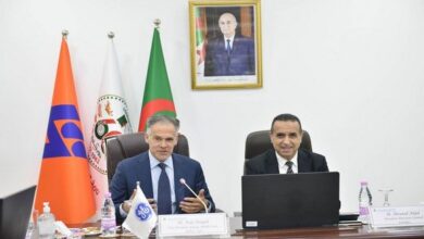 The President and General Manager of the "Sonelgaz" complex receives a delegation of General Electric officials - Al-Hiwar Algeria