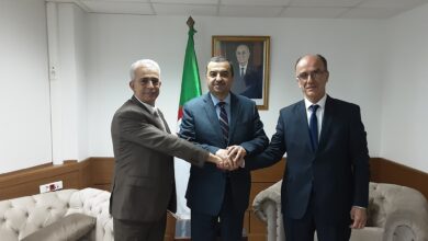 The installation of the National Agency for Mining Activities - El Hewar, Algeria