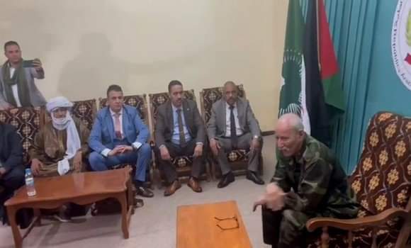 A delegation from the National Assembly is received by the Sahrawi President in the Algerian refugee camps - Al-Hiwar