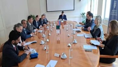 A delegation from the National People's Assembly meets the Secretary of State for Croatian Culture - Al-Hiwar Al-Jazairia