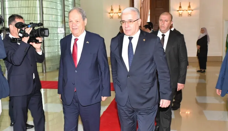 Boghali receives the President of the Palestinian National Council - Al-Hiwar Algeria