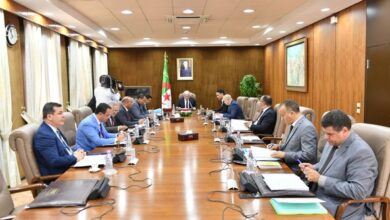 Ibrahim Bougali chairs a meeting of the office of the National People's Assembly - Al-Hiwar Al-Jazairia