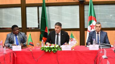 In pictures.. The inauguration of the friendship group "Algeria - Zambia" - Al-Hiwar Al-Jazairia